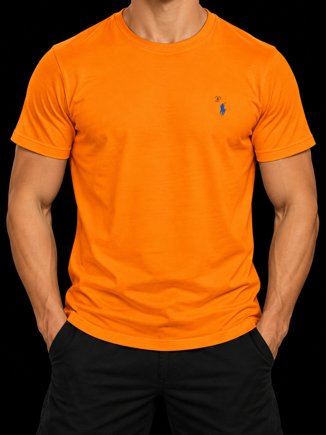 Camisa Peruana Rhalph Lauren — LARANJA