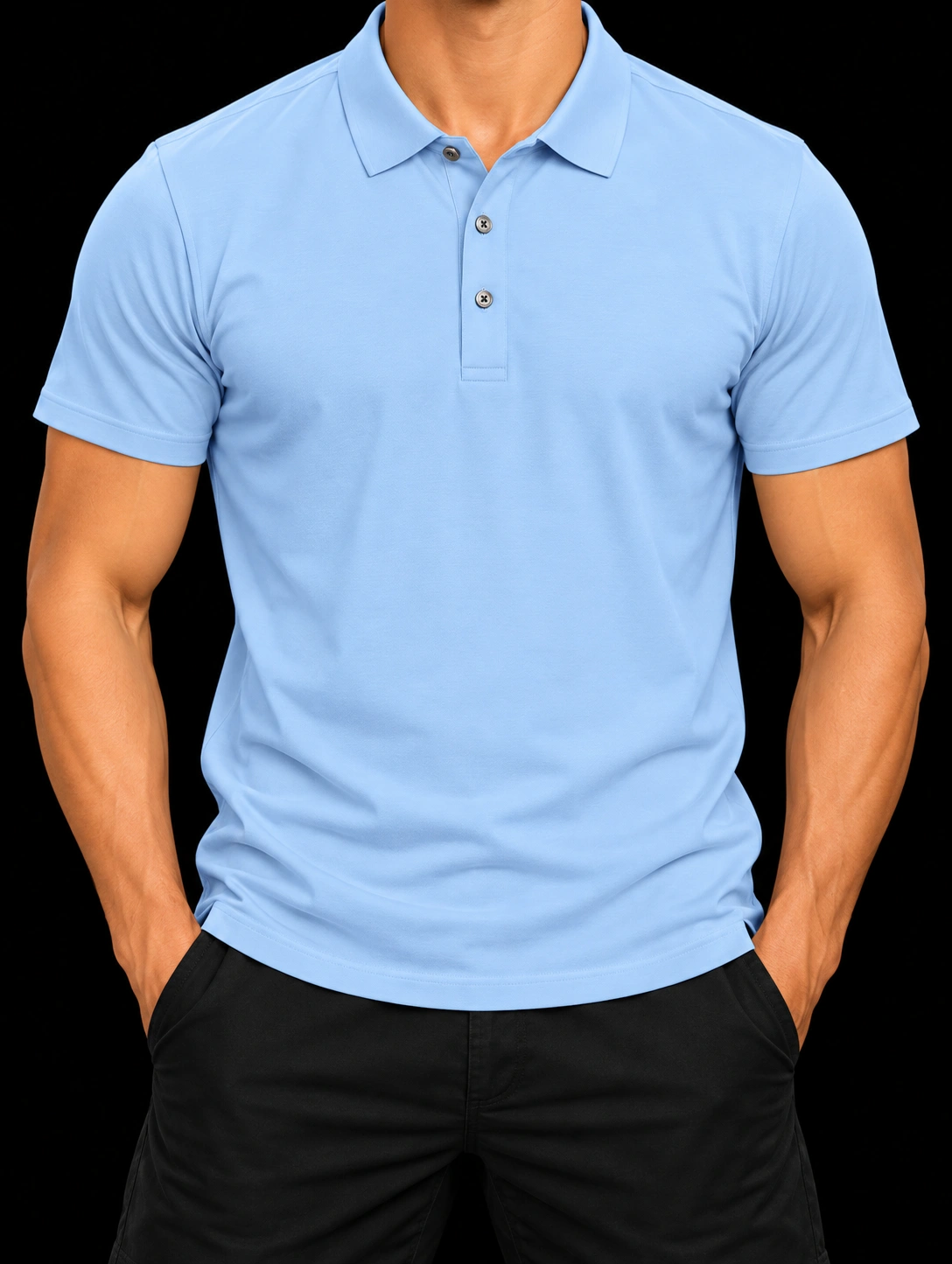 Polo Tecnológica Zara — AZUL BEBÊ