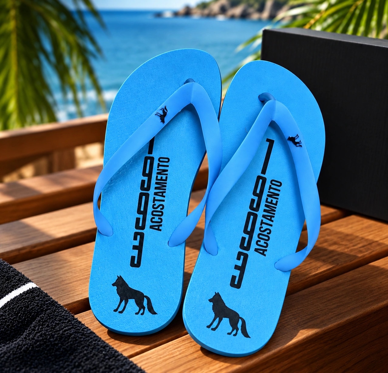 Chinelo Acostamento — AZUL CLARO
