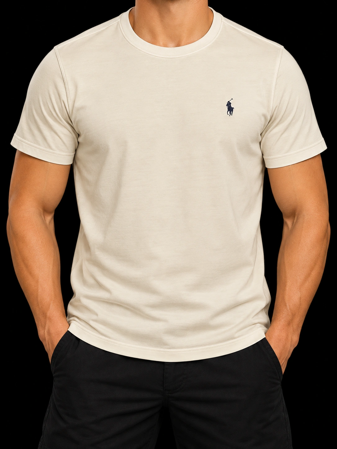 Camisa Peruana Rhalph Lauren — BEGE
